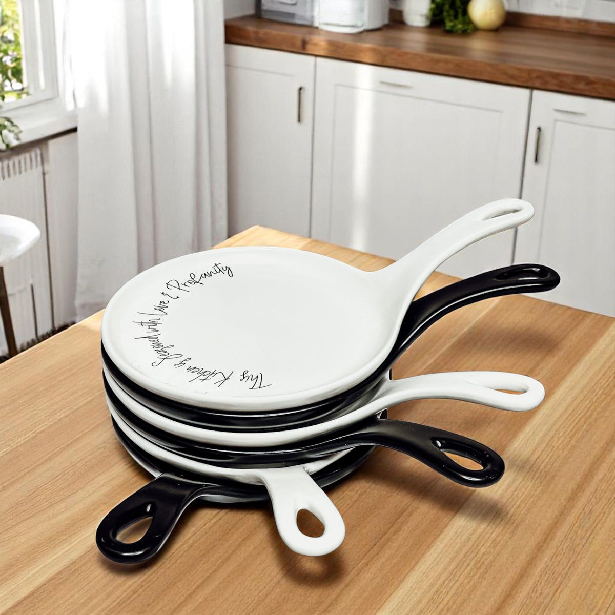 Modern farmhouse spoon holder
Luxury kitchen counter organizer
Designer cooking tools set
High quality kitchen gifts